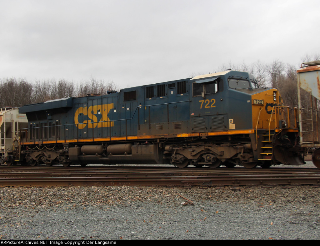 CSX 722 Q367-14 DPU